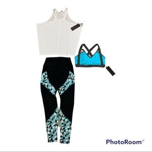 3PACK-Danica Geo Turquoise